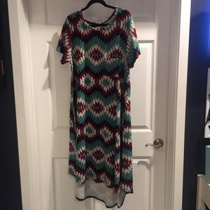 LuLaRoe Carly Dress with Front Pocket